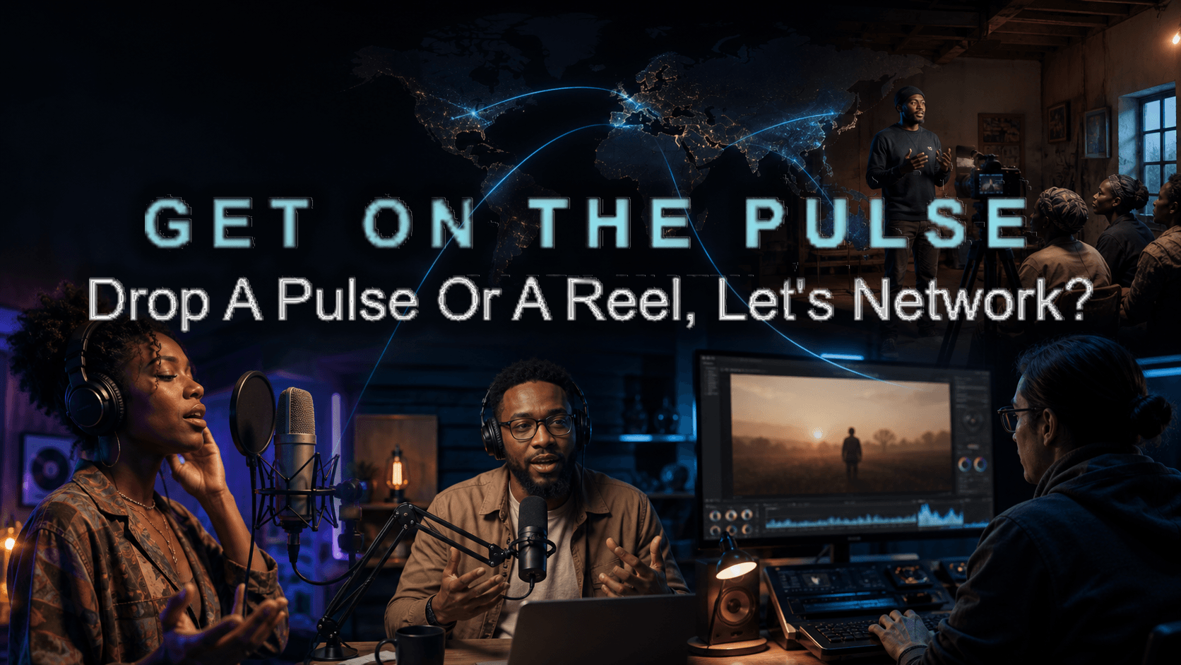 Get on the Pulse: drop a Pulse or a Reel, let's network