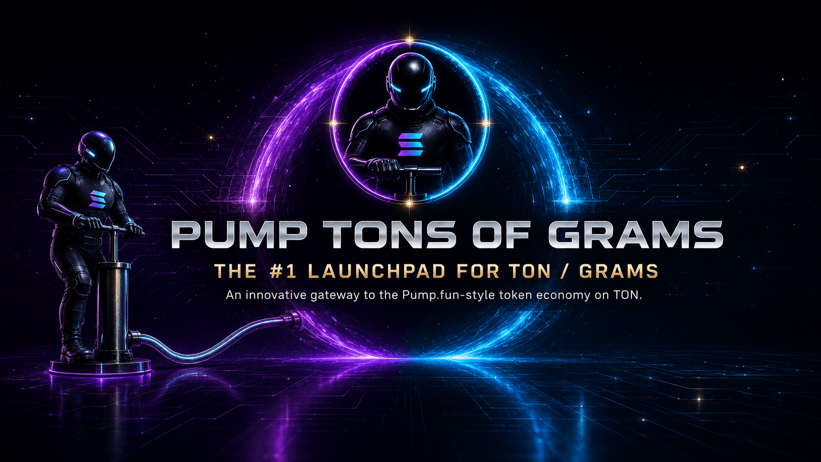 Pump Tons Of Grams launchpad artwork
